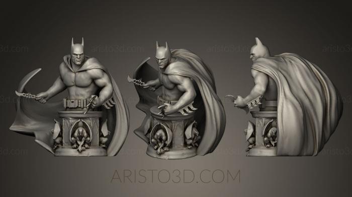 Figurines heroes, monsters and demons (STKM_0144) 3D model for CNC machine